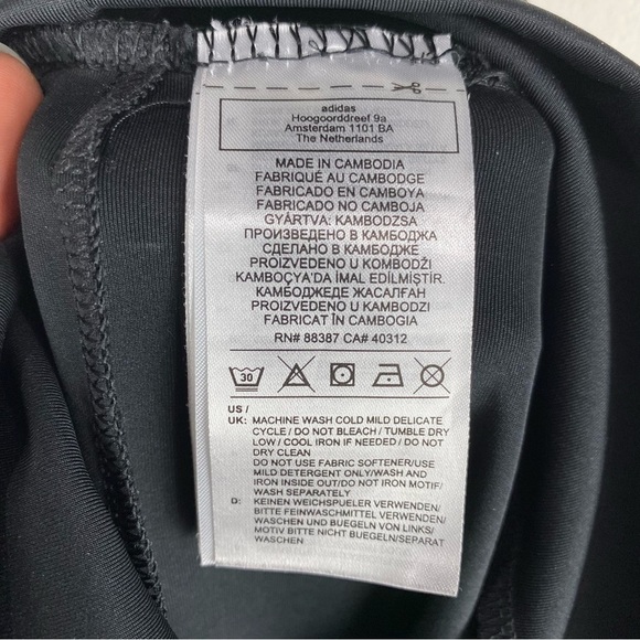 Adidas Prime Green Aeroready High Waisted Sport Tights Leggings Black Size Small - Picture 7 of 8